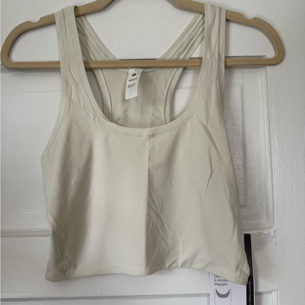 Lululemon Athletica Nulu Scoop Neck Tank Top